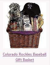 Colorado Rockies Gift Basket