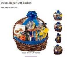 Stress Relief Gift Basket